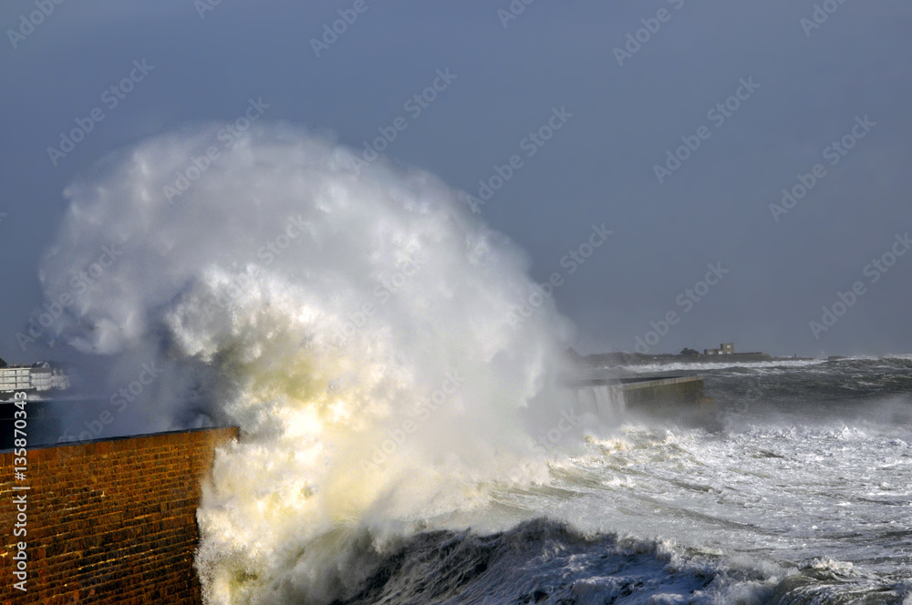 Tempête,Bretagne