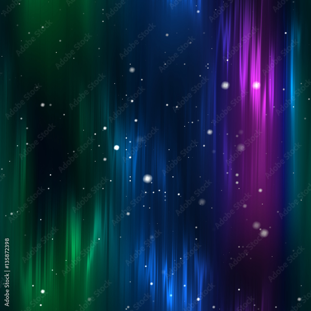 Continuous Aurora Borealis Background Continuous Aurora Borealis Background