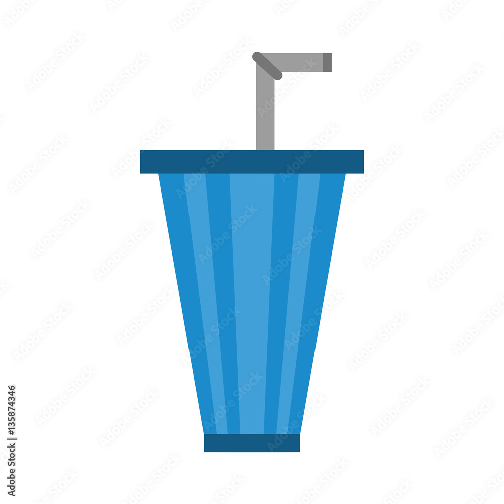 straw soda icon image design, vector illustration straw soda icon image design, vector illustration