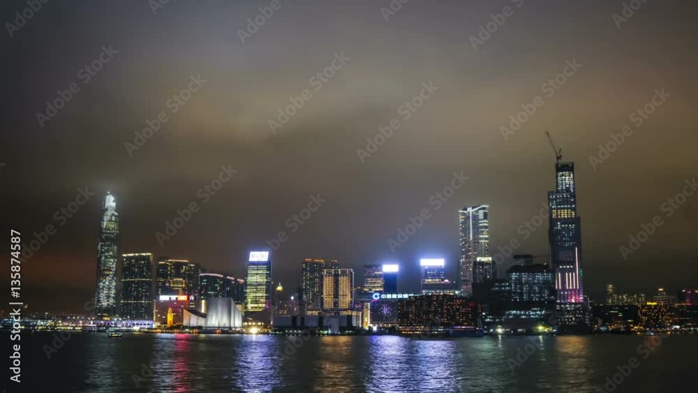 The view of Hong Kong from the International Commerce Centre Tower. The view of Hong Kong from the International Commerce Centre Tower.
