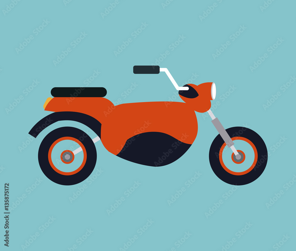 orange and black motorcycle transport vector illustration eps 10 orange and black motorcycle transport vector illustration eps 10