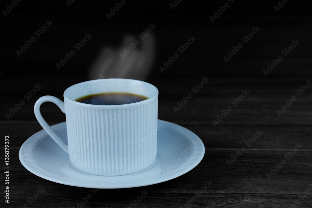 Obraz premium Hot coffee concept.