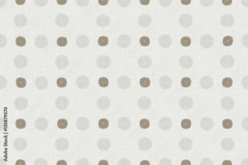 Continuous thin flaxen fabric pattern
