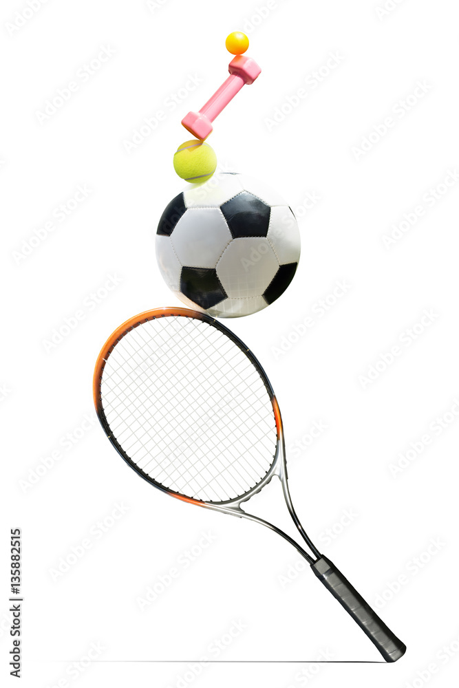 Sports Equipment Isolated