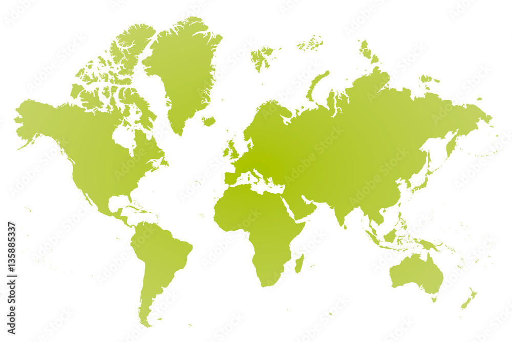 世界地図　ヨーロッパ