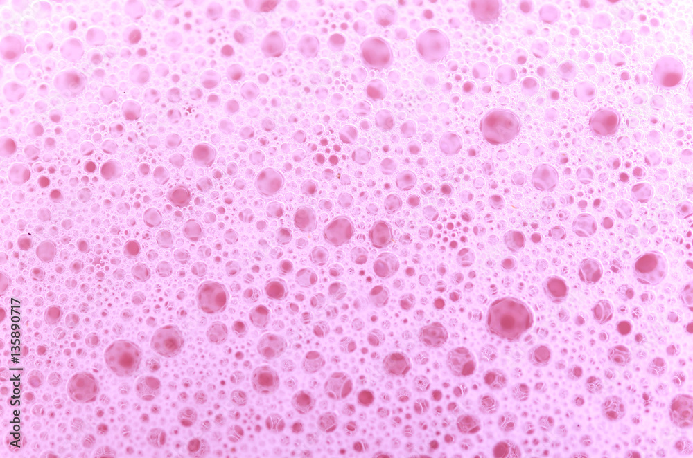 Pink soap bubbles For a background image Pink soap bubbles For a background image