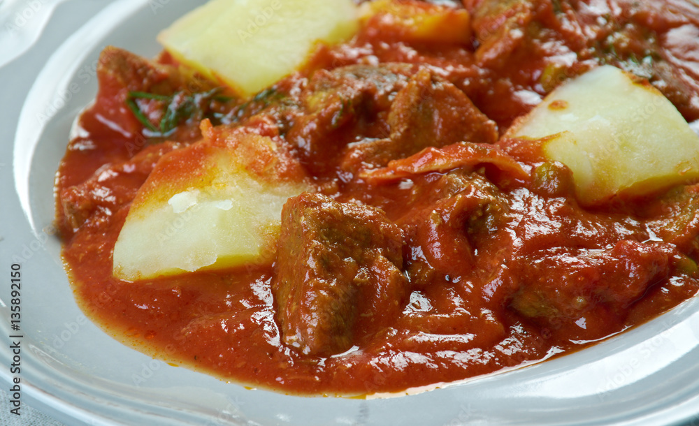 Cape Malay mutton stew Cape Malay mutton stew