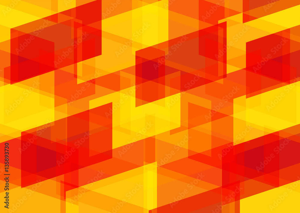 Fototapeta premium Background red yellow orange