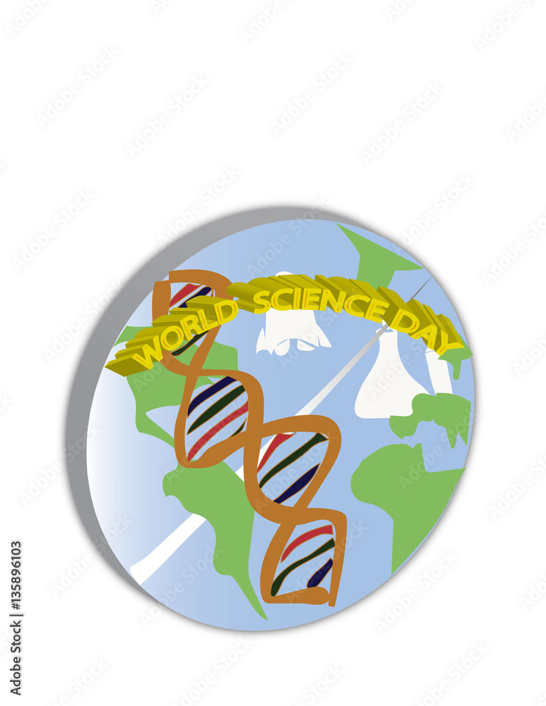 Fototapeta premium WORLD SCIENCE DAY