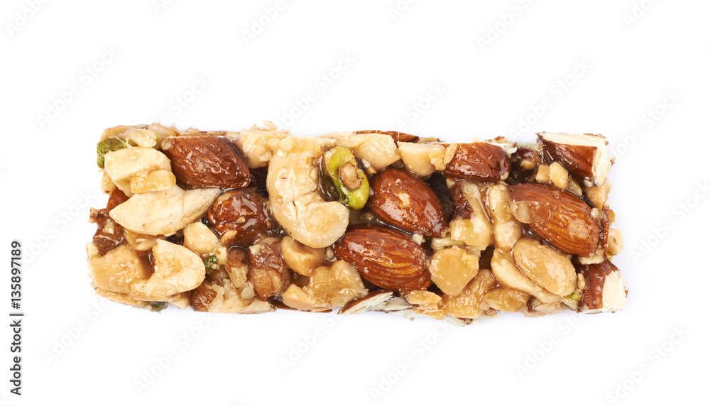 Candied roasted nuts bar