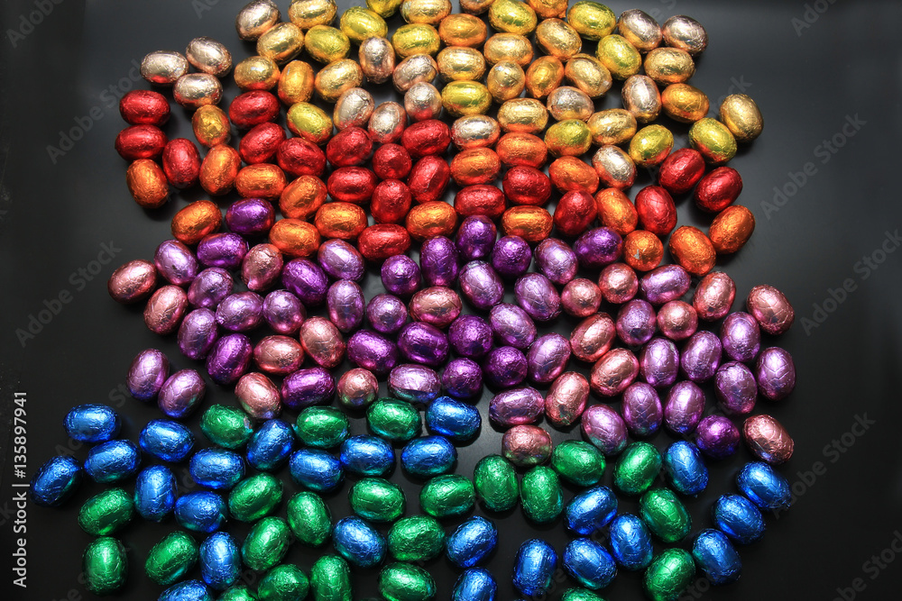 Chocolate easter eggs Chocolate easter eggs