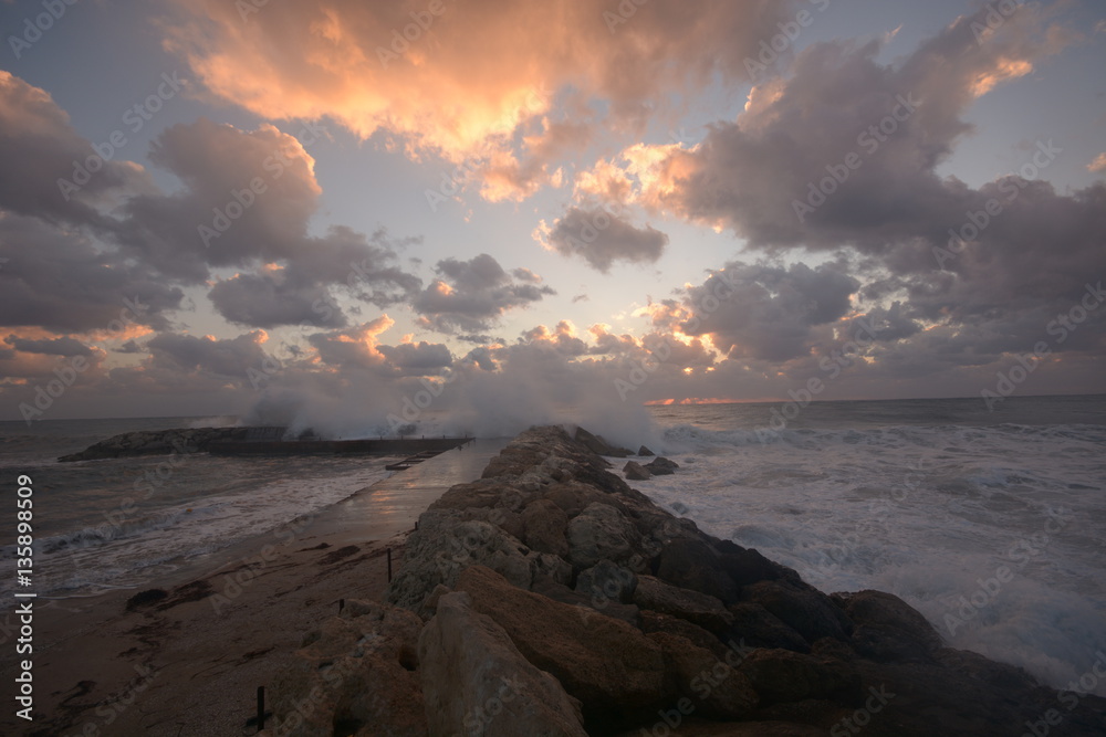 Sea View Sunrise over Cyprus