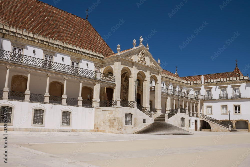 Entrance to the Coimbra University, Portugal