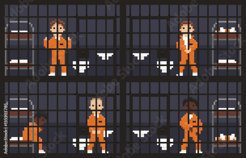 Pixel Art Prison