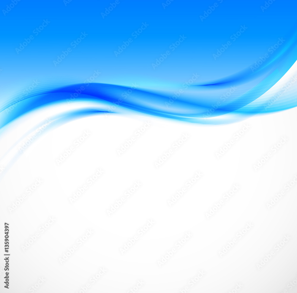Fototapeta premium Abstract elegant wavy design background