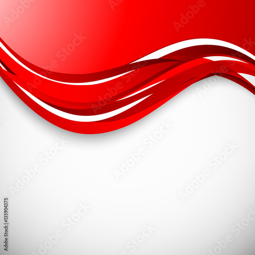 Abstract wavy design background