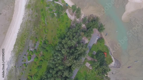 Wallpaper Mural Aerial video of beauty nature landscape with cape and sea in Khao Lak, Thailand, 4k
 Torontodigital.ca