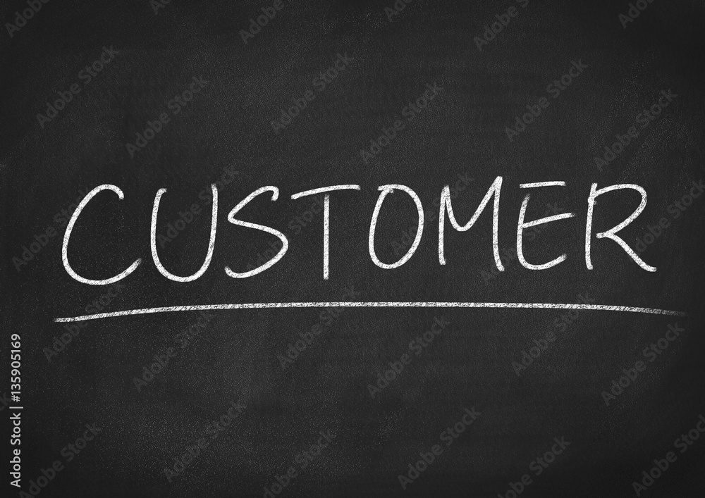 Obraz premium customer