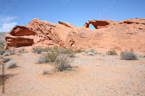 Valley of Fire State Park in Nevada  USA