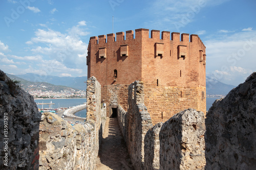 Red Tower of Alanya