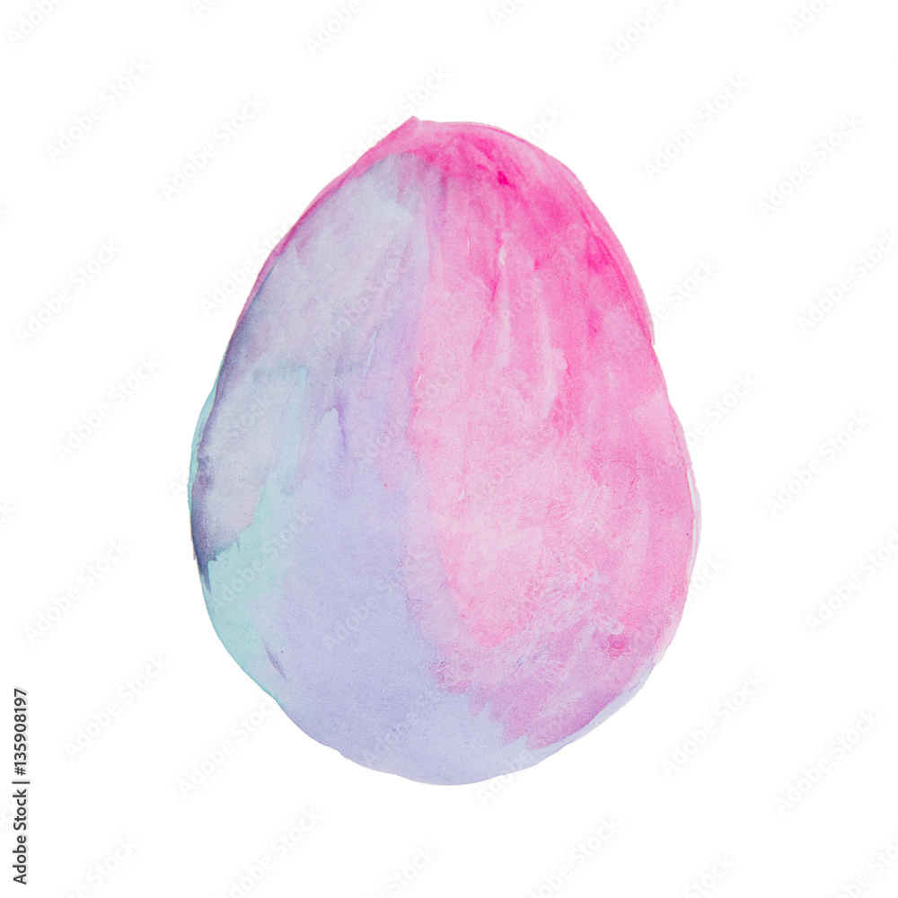 easter egg watercolor isolated easter egg watercolor isolated