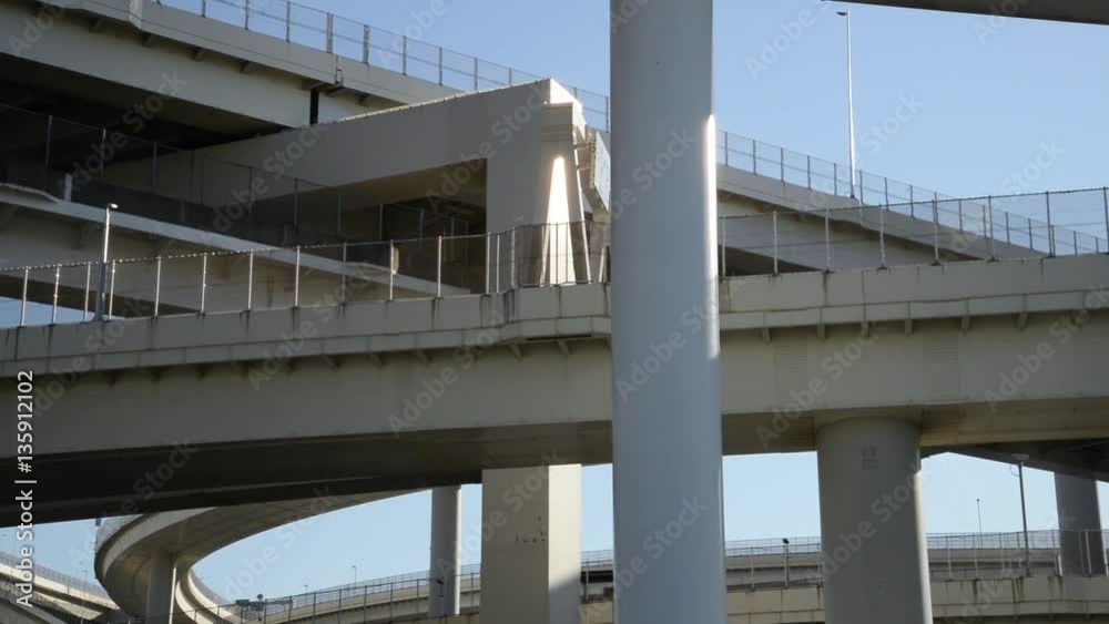立体交差　高速道路