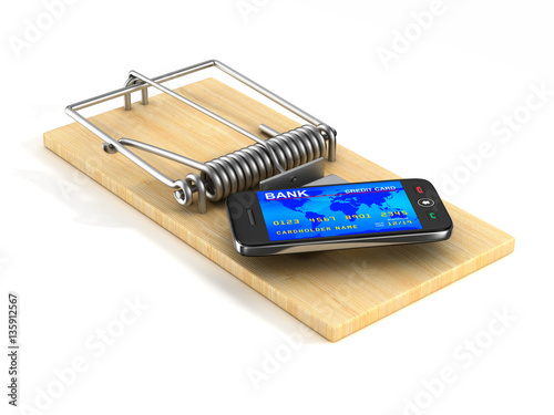 phone in mousetrap. Isolate...