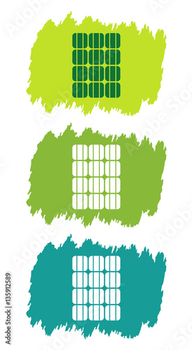 Logo énergie solaire.