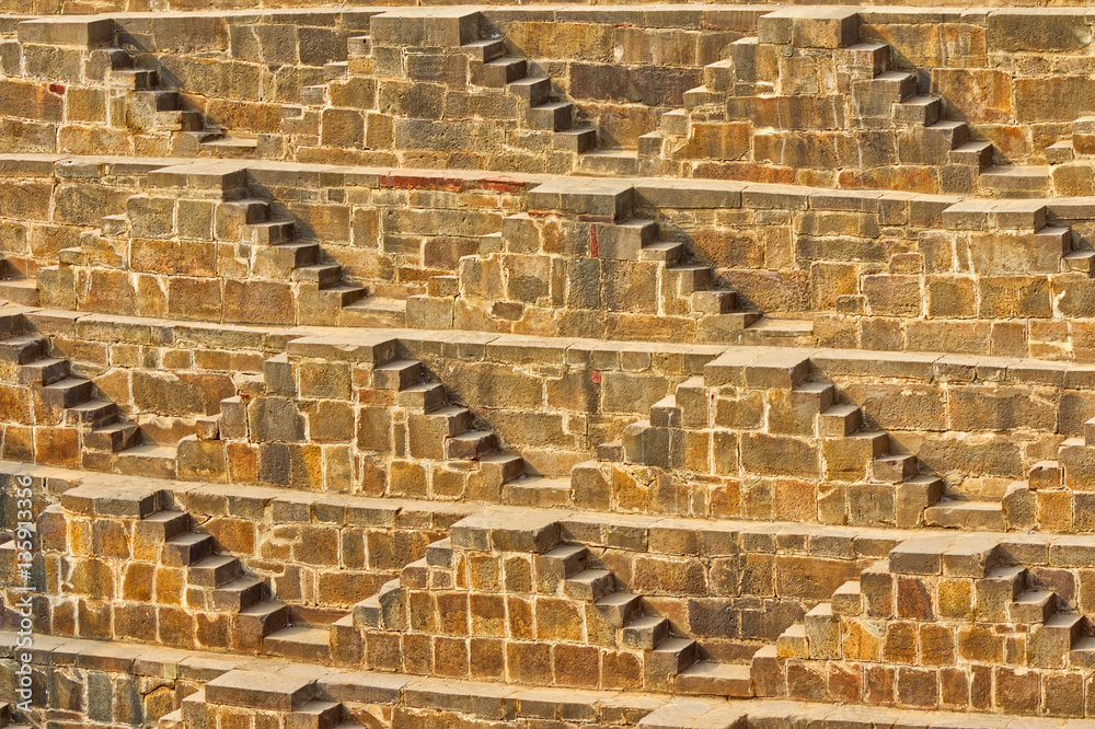 Steps at Chand Baori