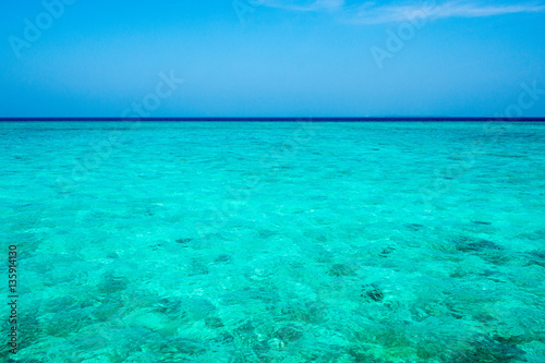 Fototapeta Naklejka Na Ścianę i Meble -  Hanimaadhoo island, Maldives