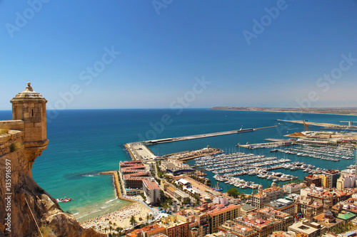 Vista aérea de Alicante