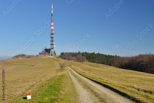 Velká Javorina - czech-slovak border photo