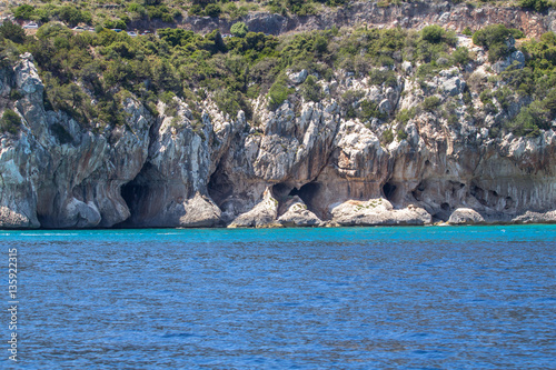 East coastline on Sardinia island, Italy