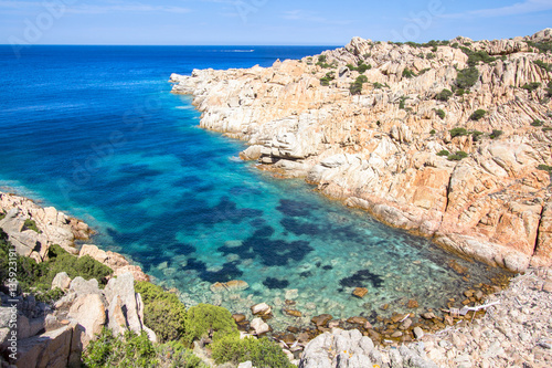 Beautiful sea coastline, Sardinia, Italy..