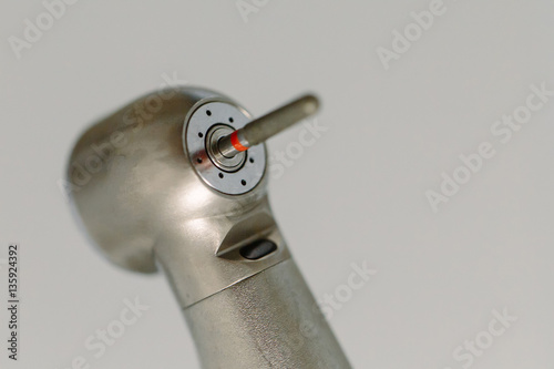 Close-up of dental drill