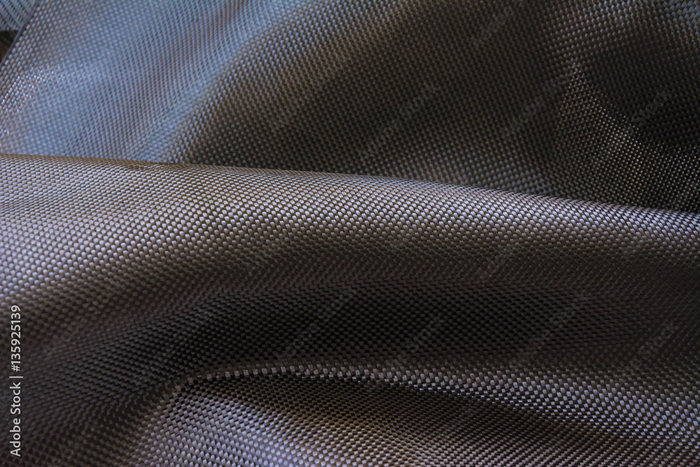 Naklejka premium Carbon fiber composite raw material background