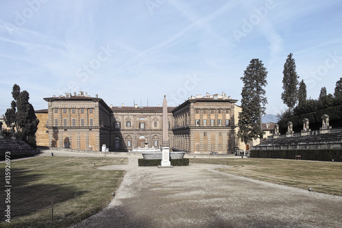 view of palazzo pitti