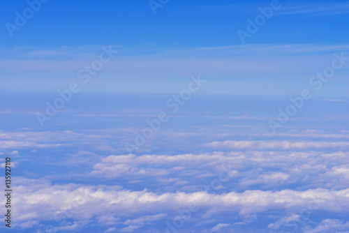 Fototapeta Naklejka Na Ścianę i Meble -  飛行機から見た雲海