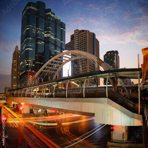 Bangkok business center District photo