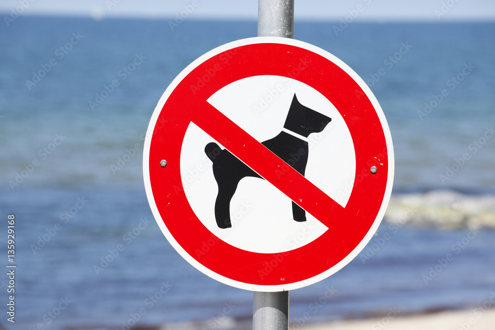 Hundeverbotsschild StockFoto Adobe Stock