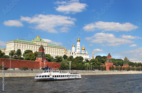 Waterfront of Moscow city