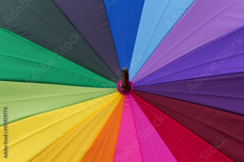 Color umbrella background.