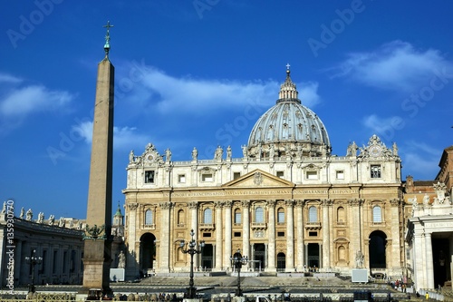 Saint Peter's Basilica in Vatican, Rome, Italy
