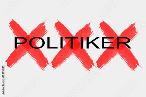 Politiker, ablehnende Haltung