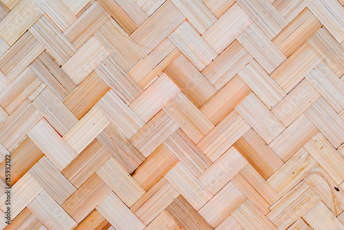 handmade bamboo weave texture background 