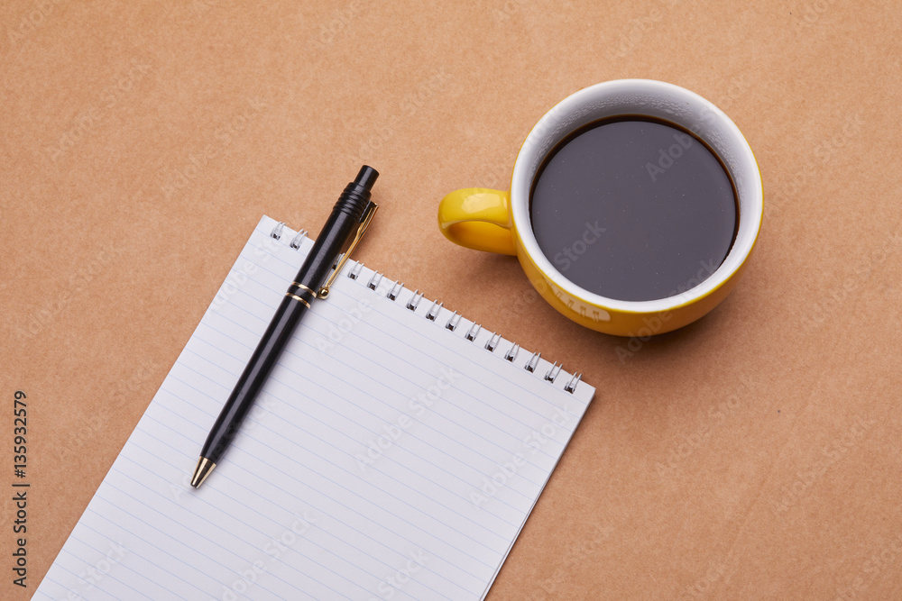 cup of coffee on the office table cup of coffee on the office table