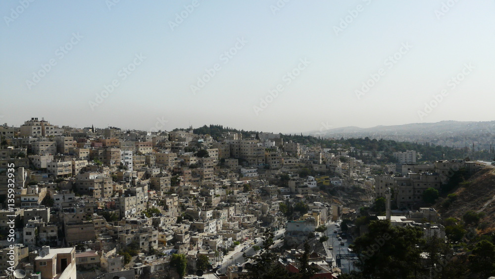 Quartier des collines à Amman