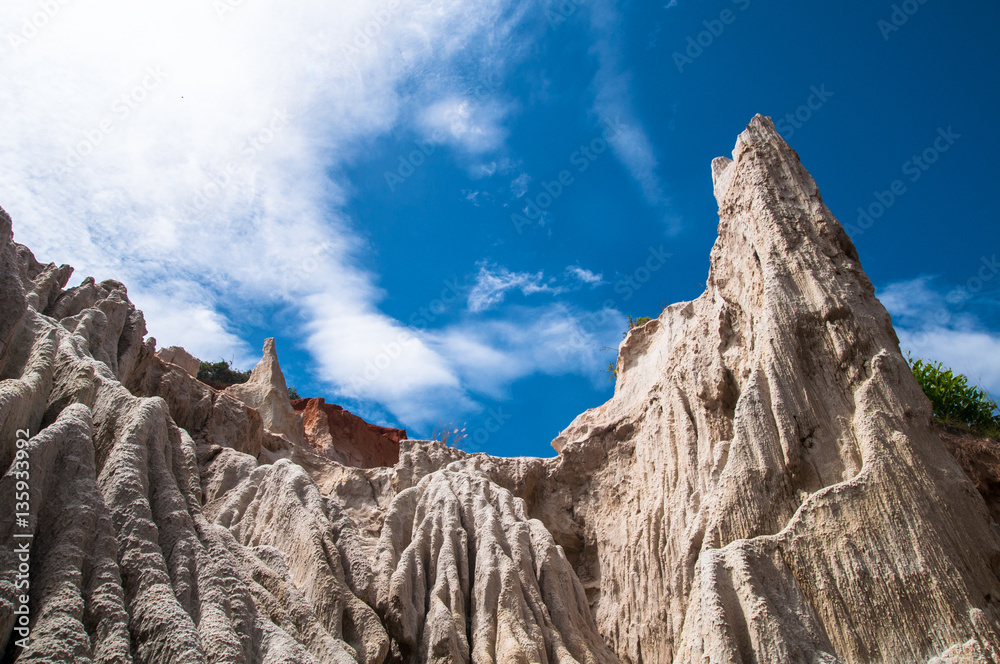 Ham Tien canyon . South Vietnam , Phan Thiet , Mui Ne