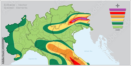 FAGLIA SISMICA ITALIA NORD