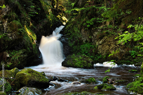 waterfall in the Black Forest in Germany